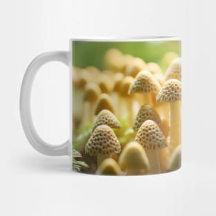 Mushroom Forest Nature Serene Tranquil Mug